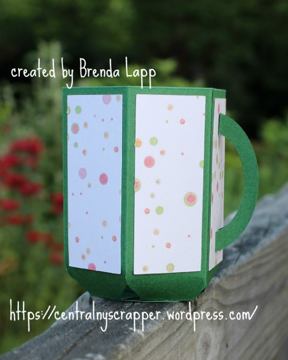 Treat Mug using CDS and the Envelope Punch Board